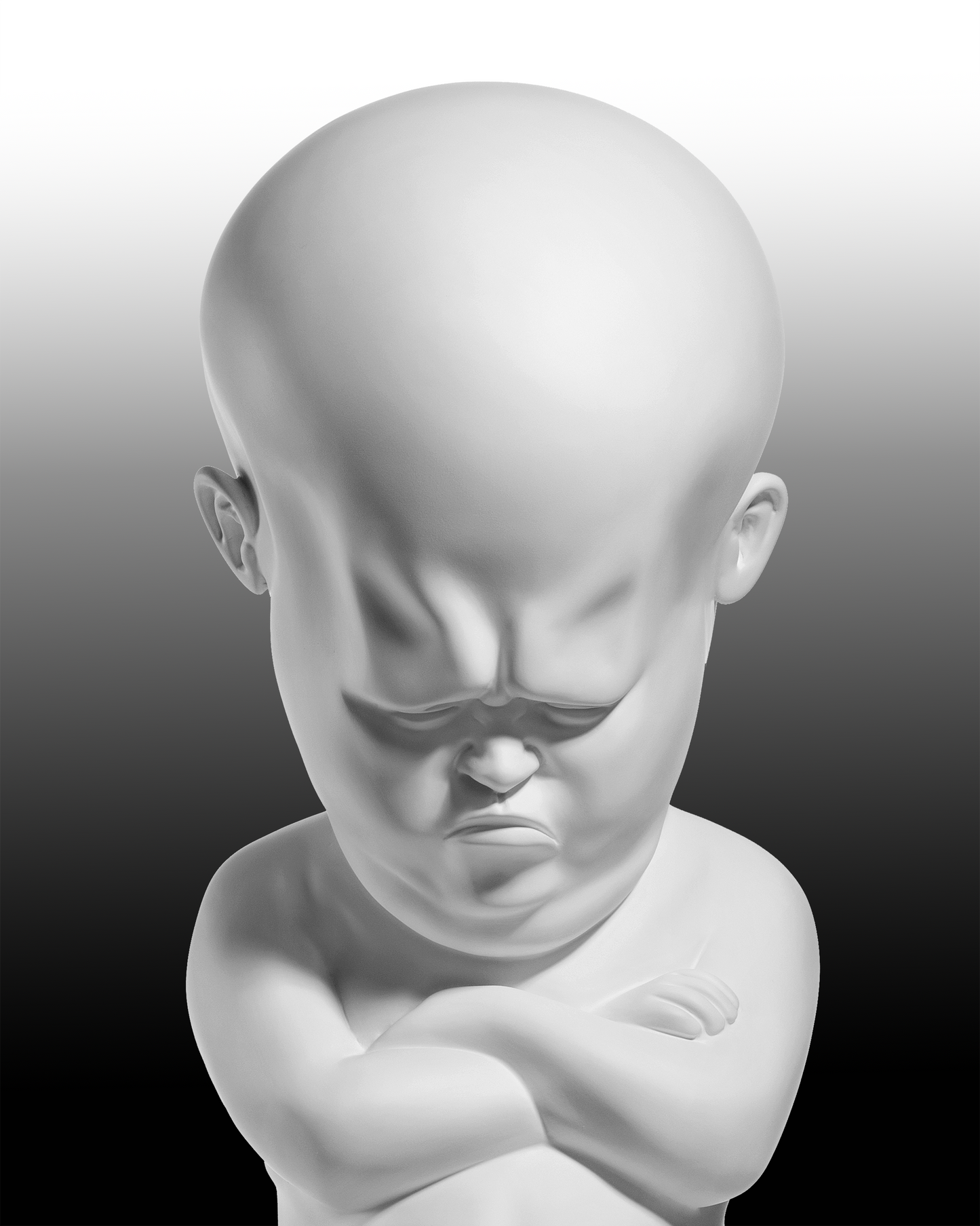 Graphics Angry Boy (black-white)